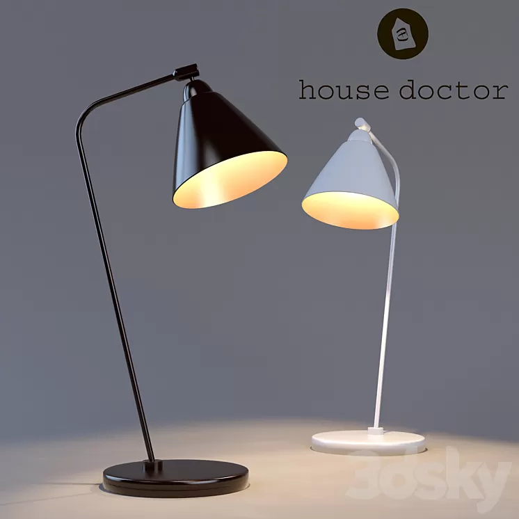 Lamp House Doctor 3D Model