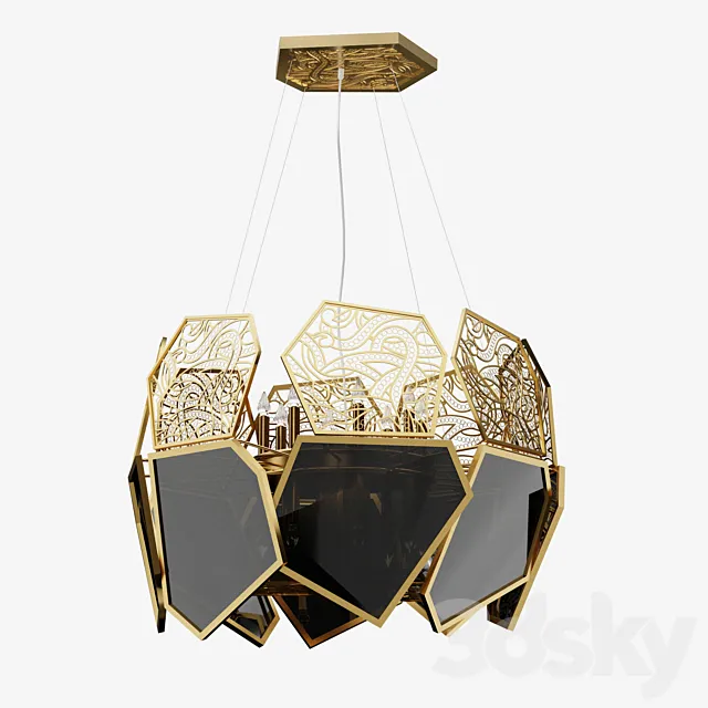 Lamp hypnotic 3D Model