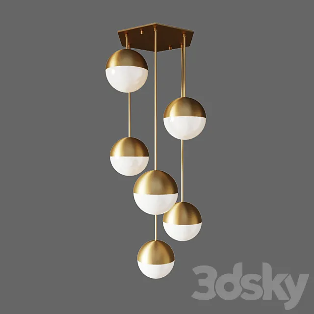 Lamp italian globe cedar moss light 6 Free Download