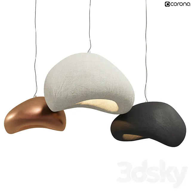 Lamp KHMARA _ SergeyMakhnoProduct 3DModel