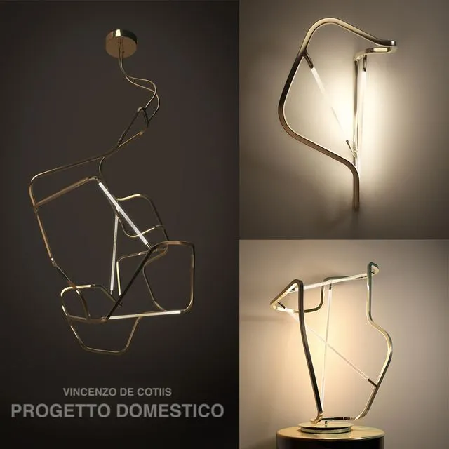 Lamp kit progettodomestico 3D Model