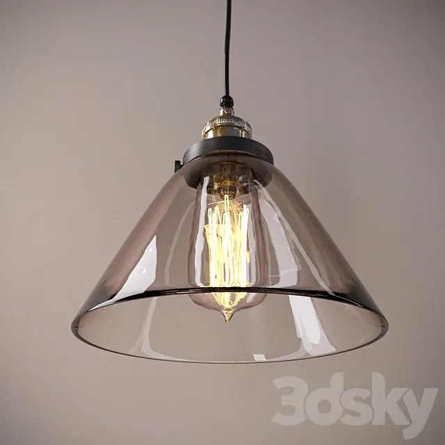 Lamp Loft Clear Glass 3DModel