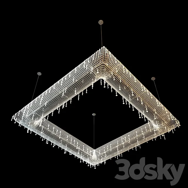 Lamp nella vetrina koi 3D Model