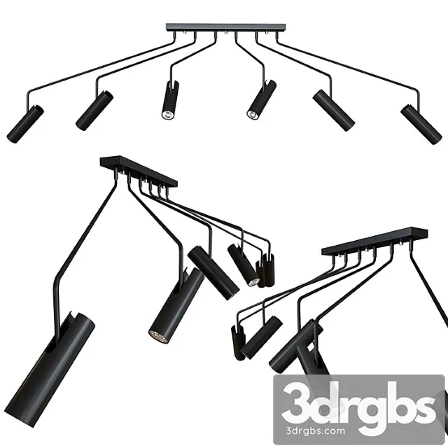 Lamp nowodvorski 6498 eye super graphite vi zwis 3D Model Free