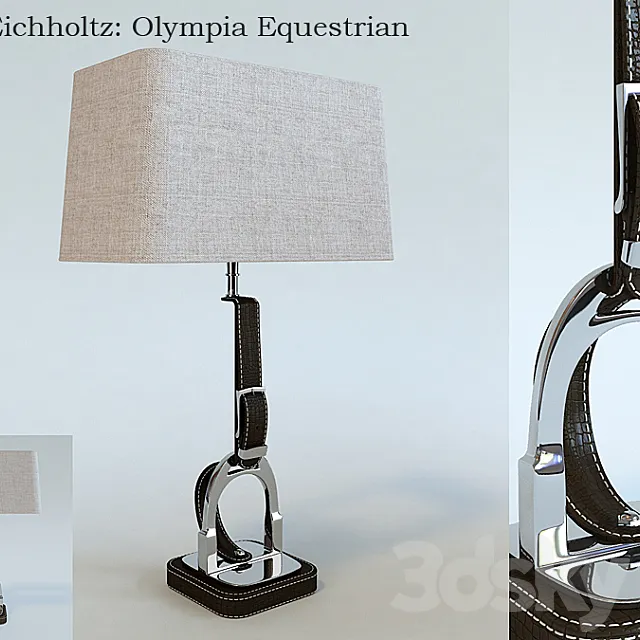 Lamp Olympia Equestrian Eichholtz 3D Model