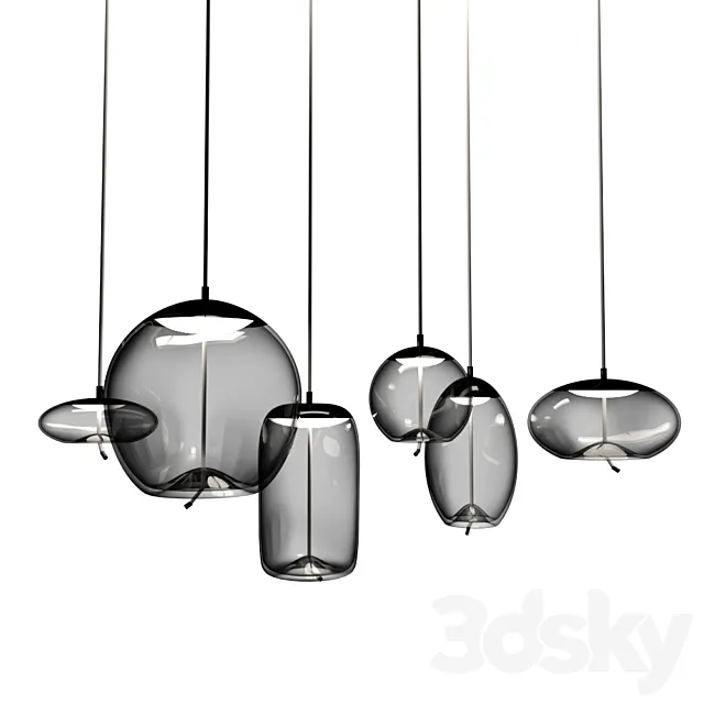 Lamp-pendants with Ali Express 3DModel
