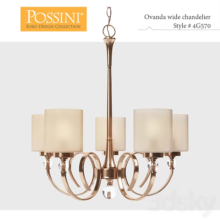 Lamp Possini Euro Design Ovanda