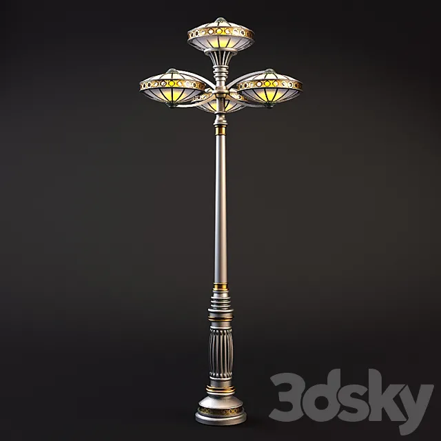 Lamp post 3D Model