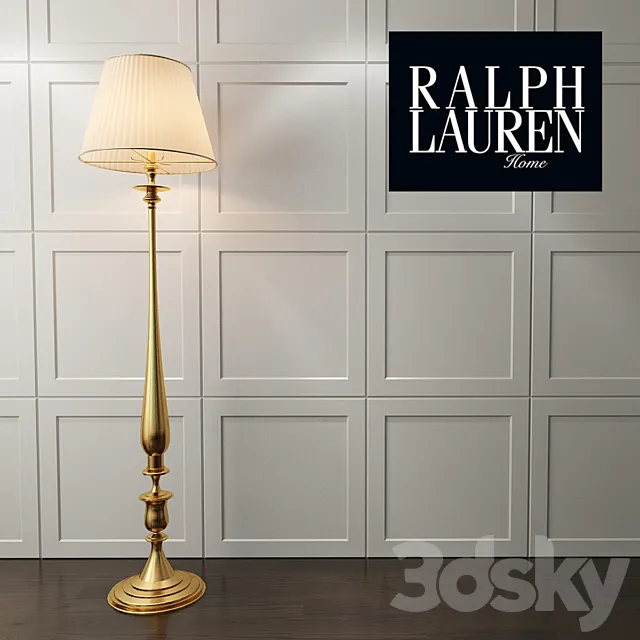 lamp RALPH LAUREN DARIEN FLOOR LAMP 3D Model