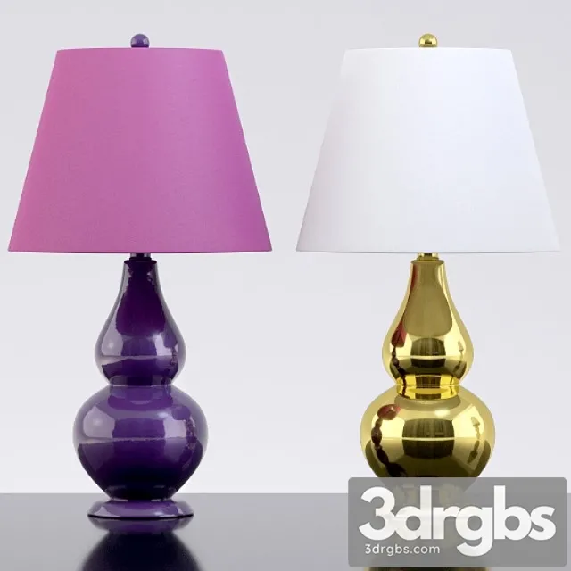 Lamp safavieh cybil 3D Model Free