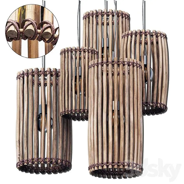 Lamp short branch n1 3D Model