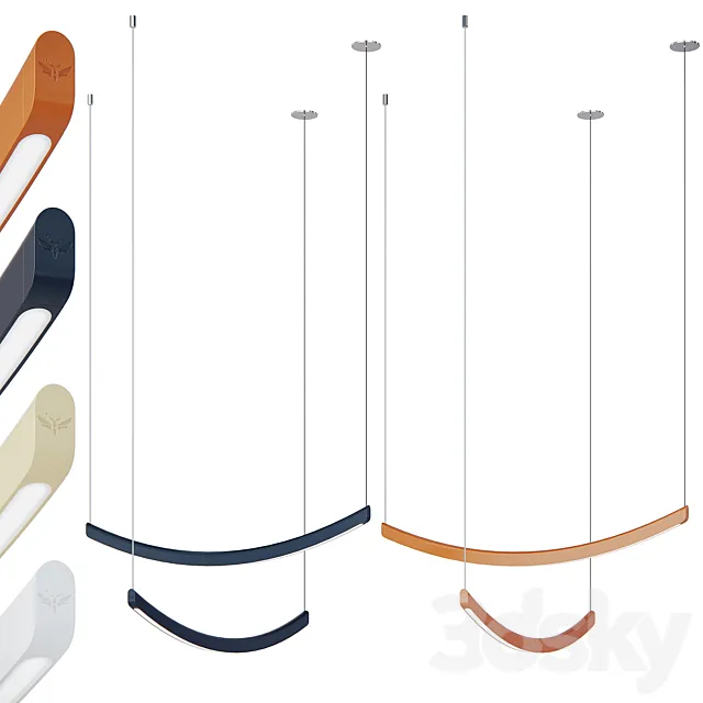 Lamp – Tasman Pendant by Nightworks 3D Model