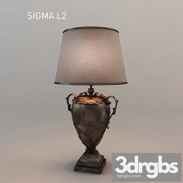Lampa Nastol Naia Sigma L2 3D Model Free