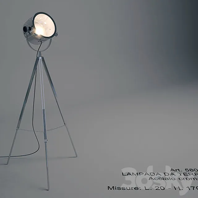 Lampada da terra 3DModel