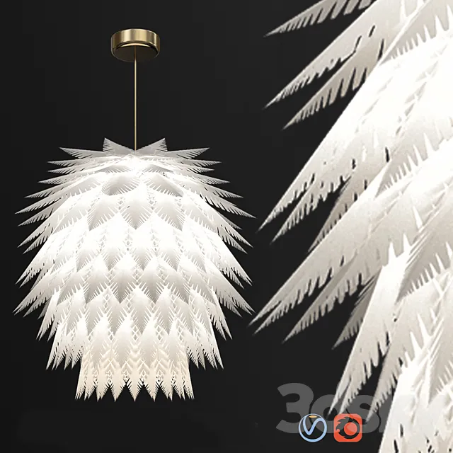 Lamparas de papel 3DModel