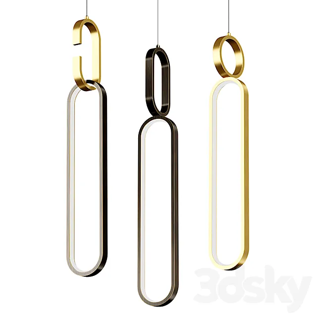 Lampatron BERGEN pendant light 3D Model