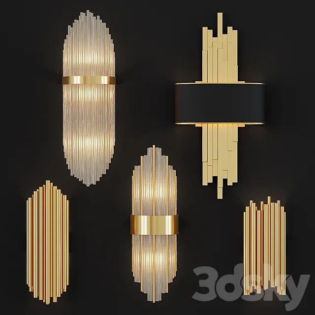 Lampatron bra set 2 3D Model