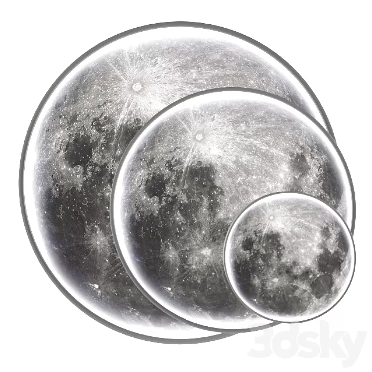 Lampatron COSMOS MOON 3D Model Free