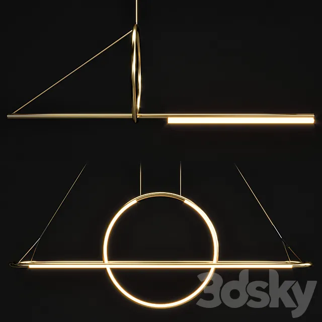 Lampatron DAGRUNG & SIRIS pendant light 3D Model
