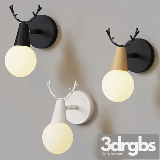 Lampatron deer 3D Model Download