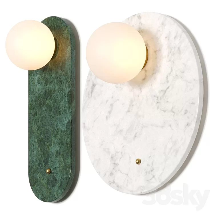 Lampatron Fiori Wall Lamp 3D Model Free