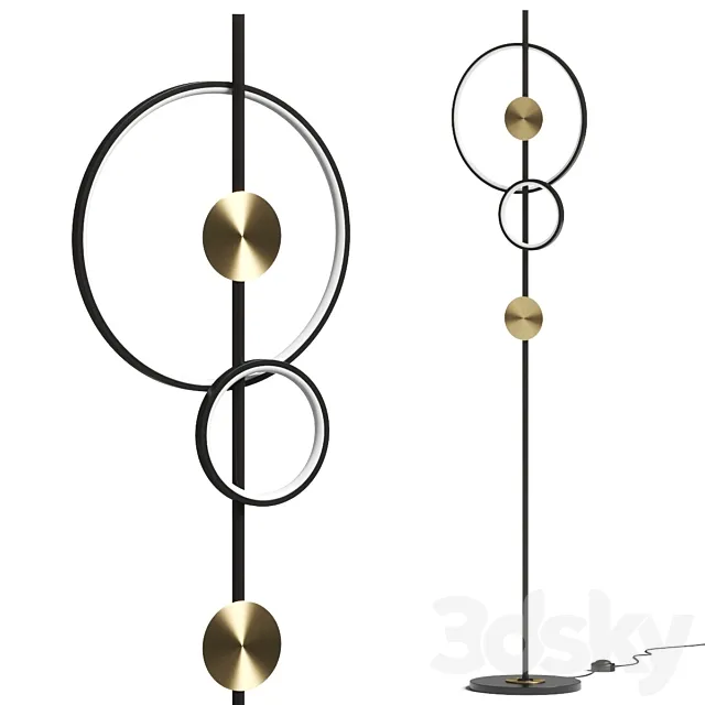 Lampatron Halgerd Floor Lamp 3D Model