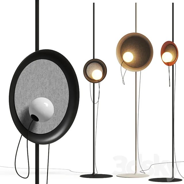 Lampatron Margott FL Floor Lamps 3D Model