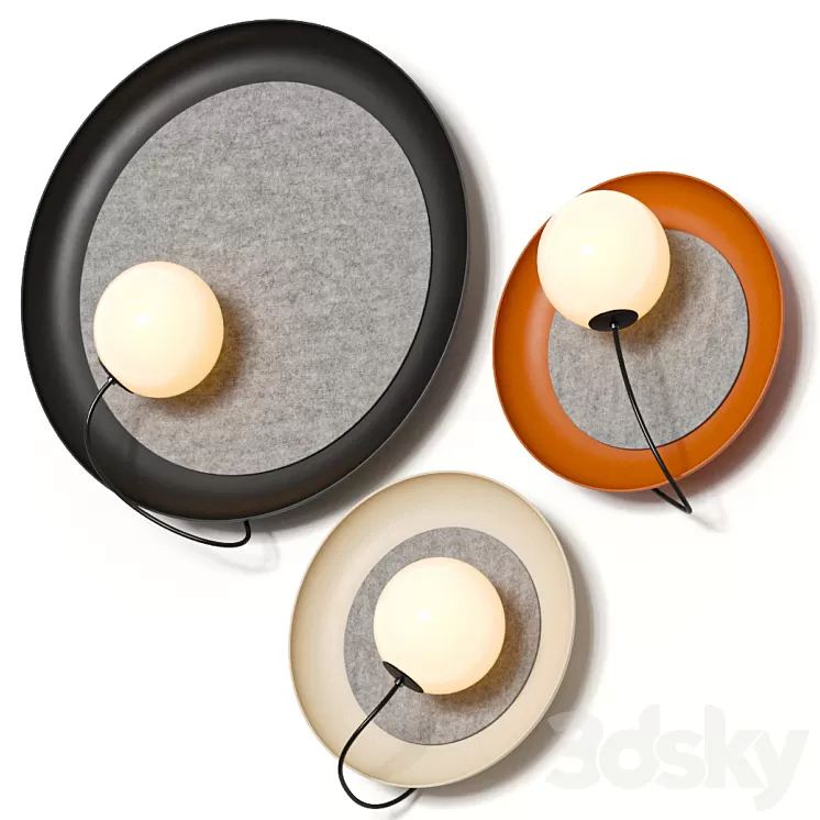 Lampatron Margott Wall Lamps 3D Model Free Download