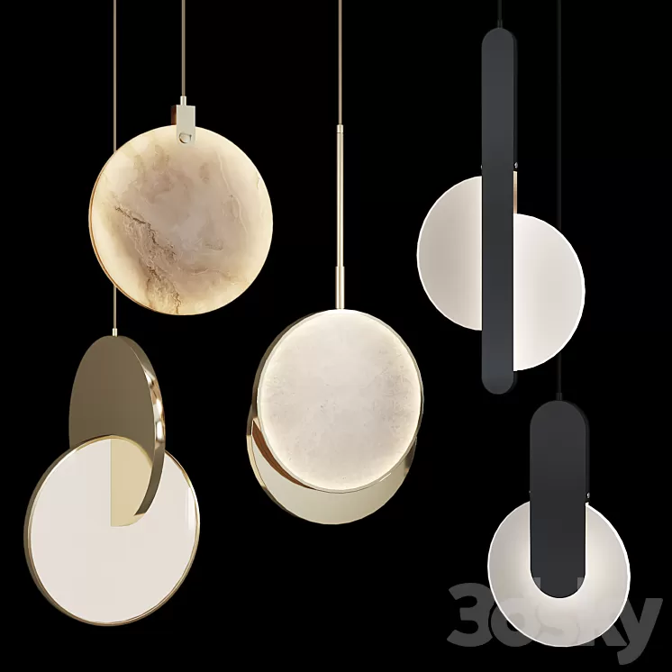 Lampatron pendant set 3D Model