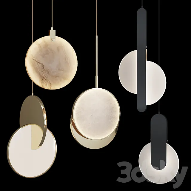 Lampatron pendant set 3DModel