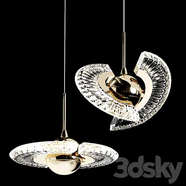 Lampatron Phoenix pendant lamp 3D Model
