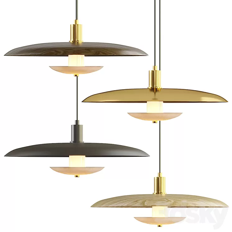 Lampatron Reason pendant lamp 3D Model Free