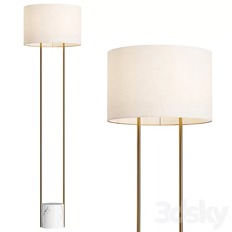 Lampatron RENO floor light 3D Model Free Download