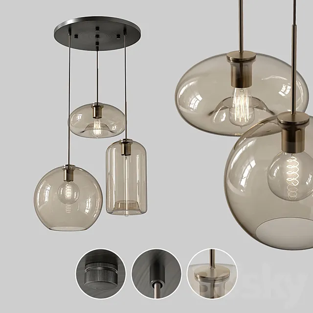 Lampatron Vilmo Trio D 3D Model