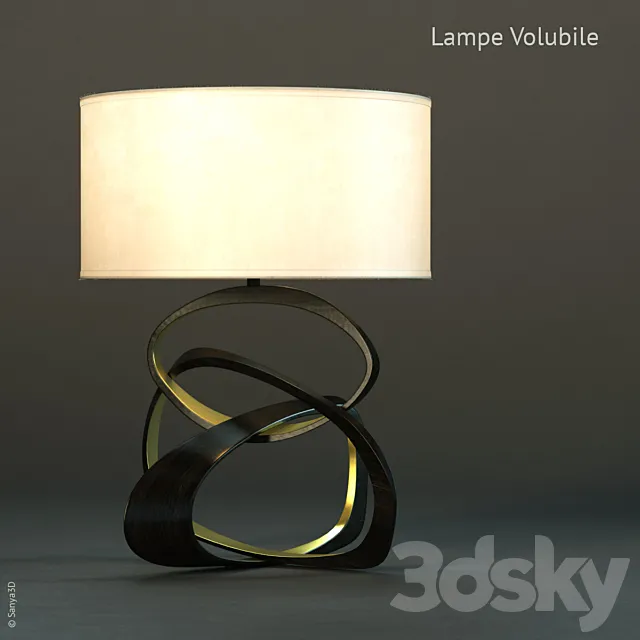 Lampe Volubile by Hervé Van der Straeten 3DModel