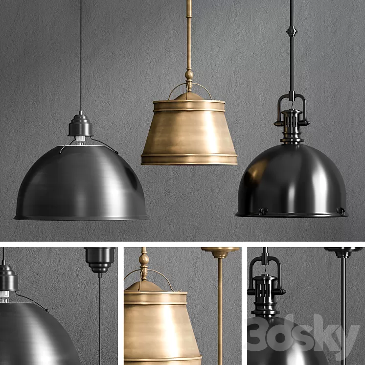 Lamps 1 3D Model