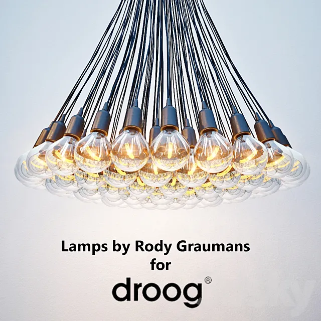 Lamps by Rody Graumans for droog 3DModel