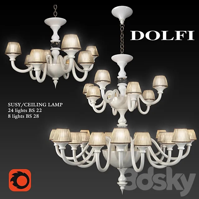 Lamps Dolfi 3DModel