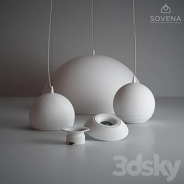 Lamps factory SOVENA 3DModel
