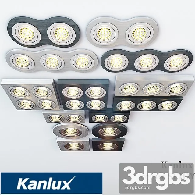 Lamps Kanlux Series Seidy 3D Model Free