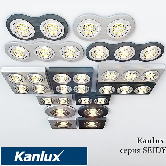 Lamps Kanlux series SEIDY 3DModel