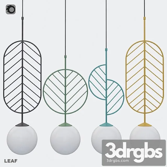 Lamps lampatron leaf collection 3D Model Free