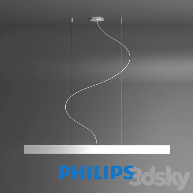 Lamps Pendant Pendants aluminium Philips 3D Model