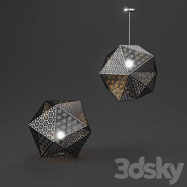 Lamps RONTONTON from Quasar 3D Model