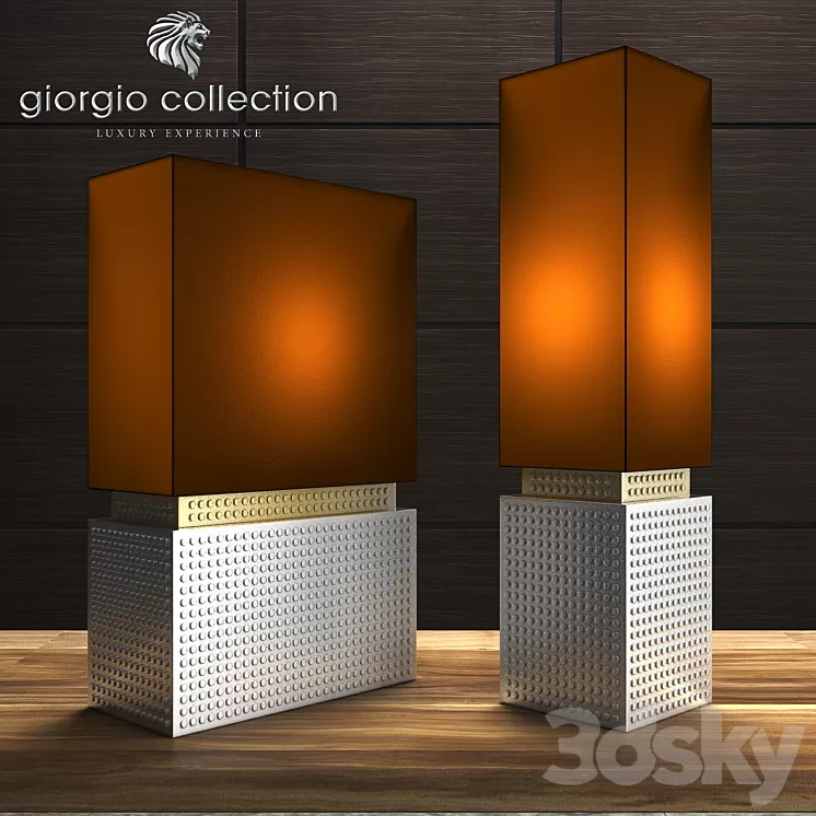 Lamps table Giorgio Collection / City LAMP 3D Model