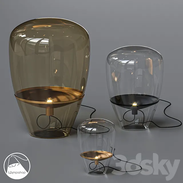 LampsShop.com NL5045 Table Lamp Fairy Lamp 3D Model