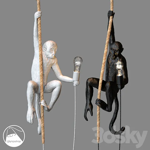 LampsShop.com PDL2094 Pendant Sculptures 3DModel