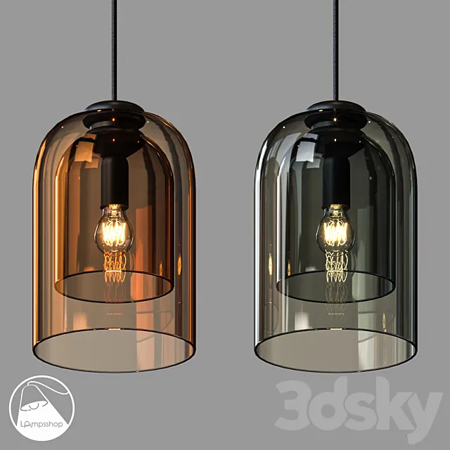 LampsShop.com PDL2145 Pendant Bella 3D Model