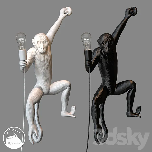 LampsShop.ru B4071 Sconce Sculptures 3DModel