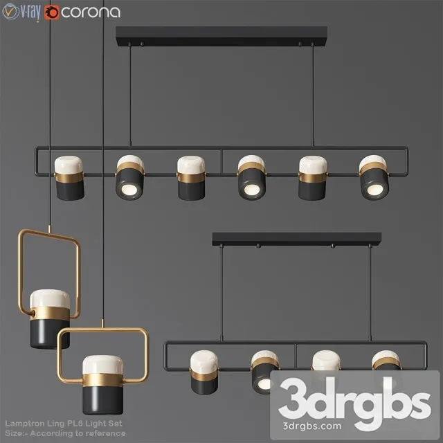 Lamptron Ling PL6 Light Set 3D Model Download